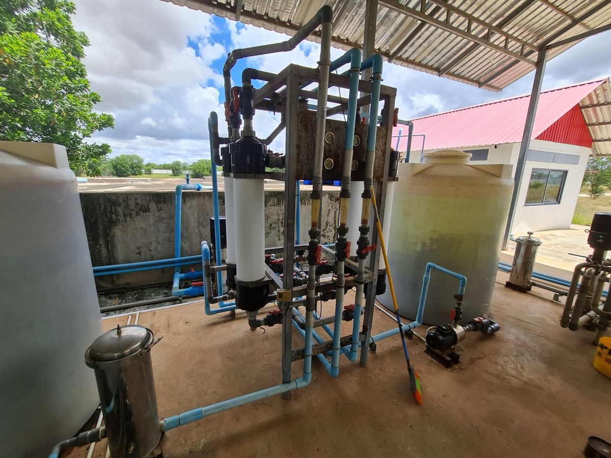 Ultrafiltration (UF) water reuse